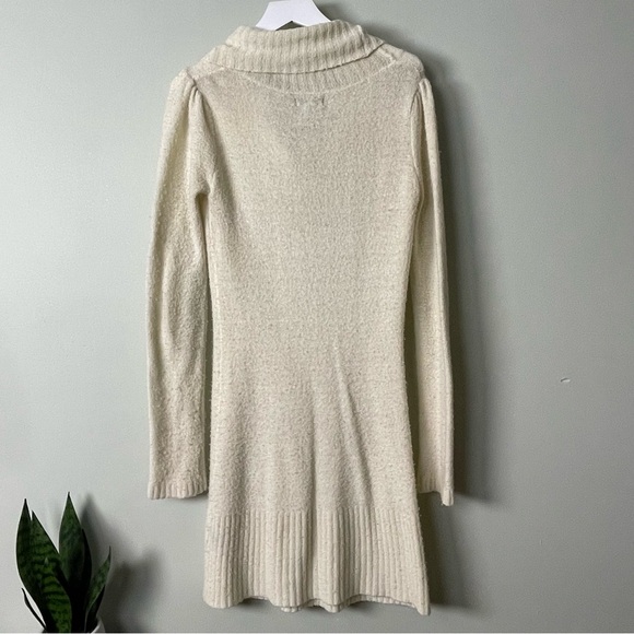 Long Cream Sweater Mandee / Size M - Picture 3 of 5